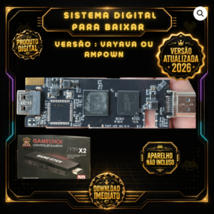 Imagem Para Game Stick GD10 4.6 VAYAVA OU AMPOWN (S905L) V2.5 2026