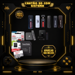 Cartão Sd Com Sistema Emuelec 4.6 V2.0
