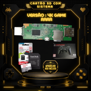 cartão gd10 4k game rara nova