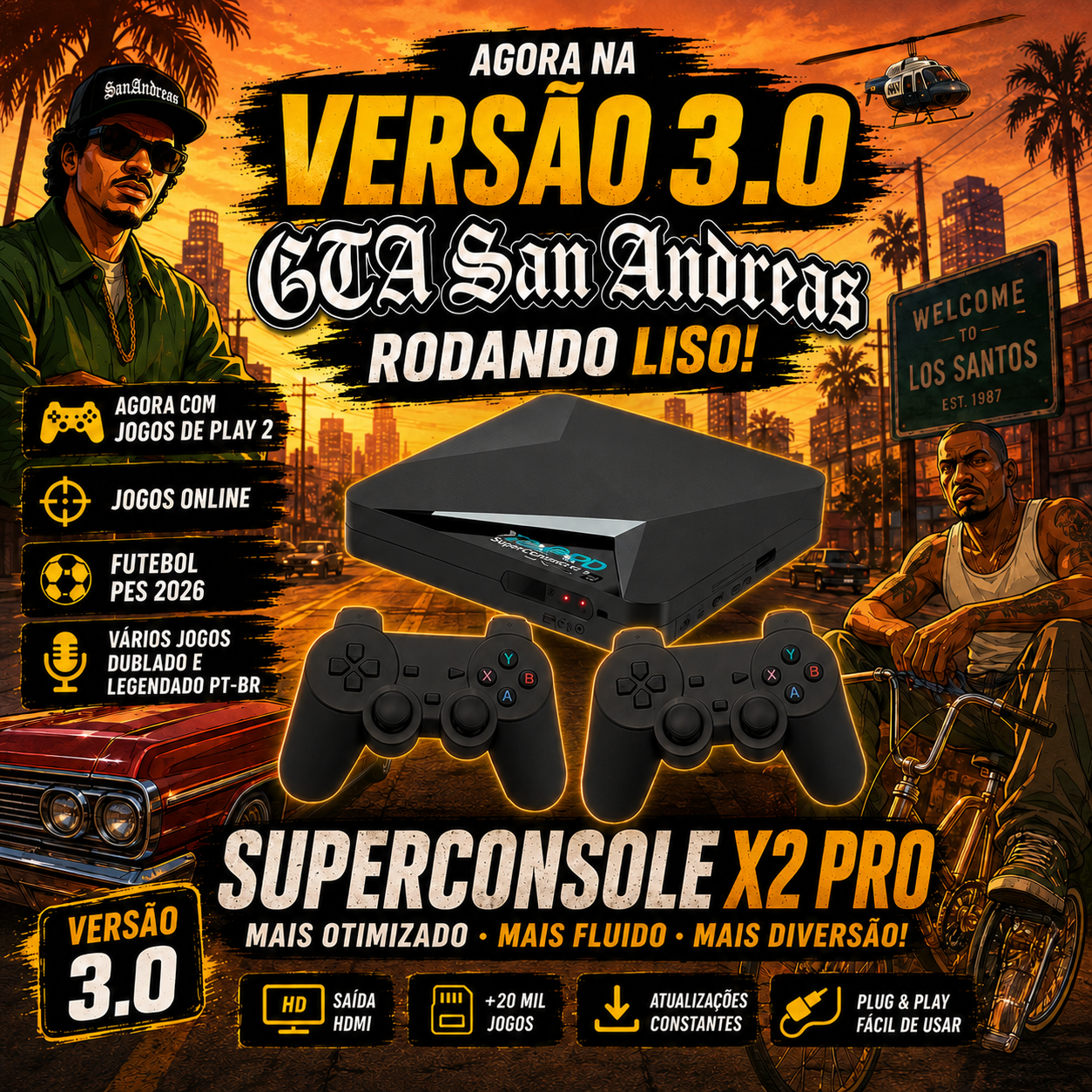 Imagem Para Super Console X2 Pró V4.0 2026 - Imagem 4