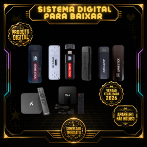 Imagem Com Sistema Emuelec 4.6 GD10/GD20/Y6 e TV Box Amlogic V2.5 2026