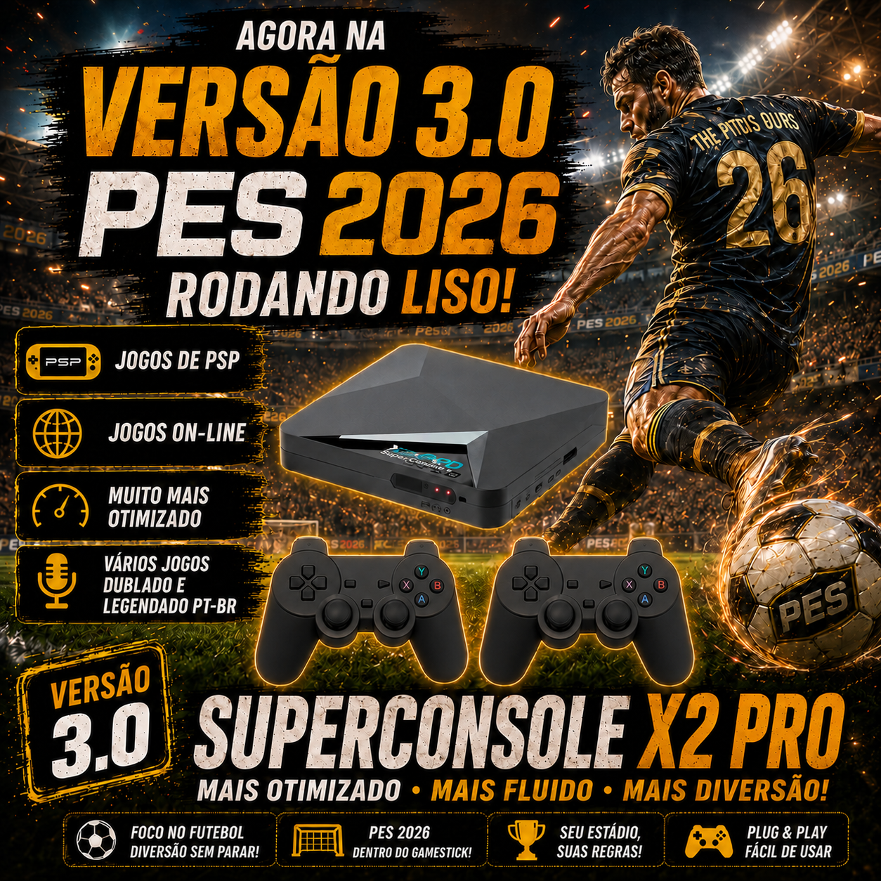 Imagem Para Super Console X2 Pró V4.0 2026 - Imagem 5
