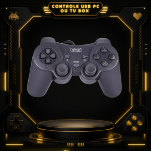 Controle USB kanup Para PC Tv Box e Games Retrô