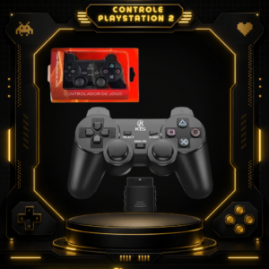 Controle Sem Fio Playstation 2 KTS