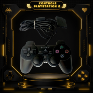 Controle Playstation 2 Original Usado Em Ótimo Estado e Perfeito Funcionamento Serie A (USADO)