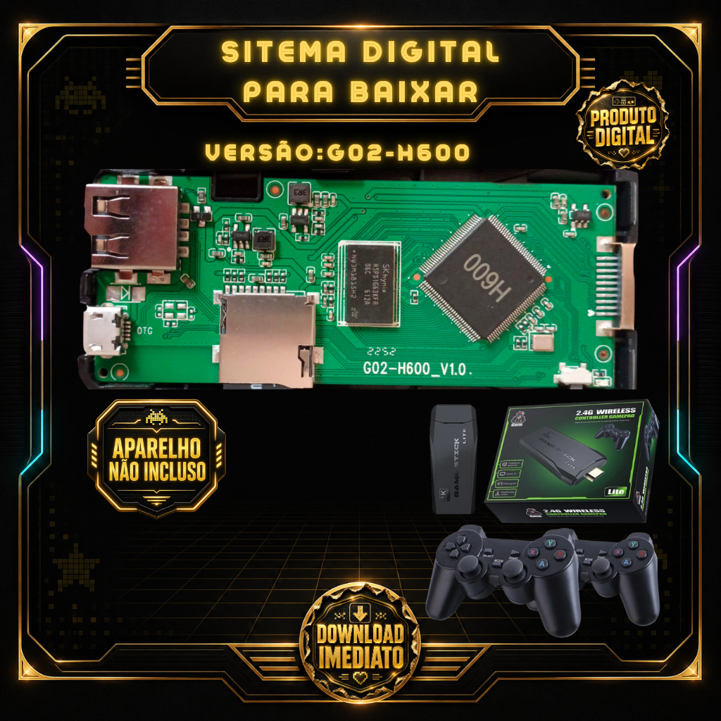 Imagem Com Sistema Para 4K Life 32GB G02-H600-003 OU G02-H600-V1.1