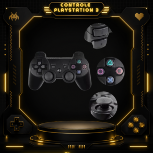 Controle Ps3 Preto (Similar)