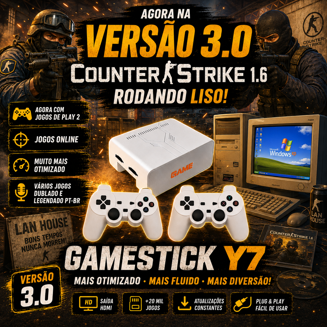 Cartão Sd Para Game Stick Y7 V3.0 2026 - Imagem 5