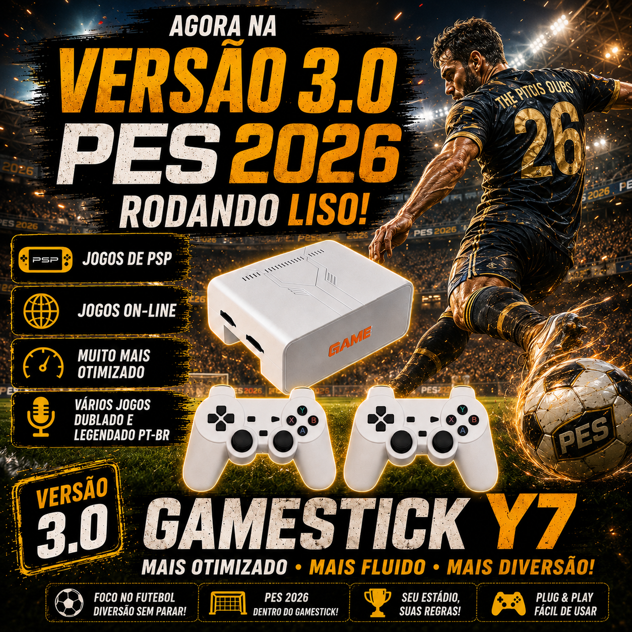 Cartão Sd Para Game Stick Y7 V3.0 2026 - Imagem 4